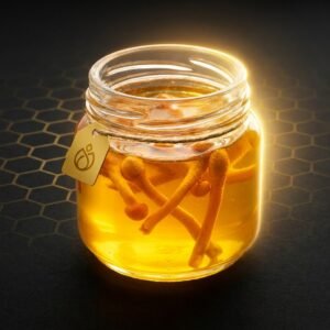 Cubees Cordyceps Energy Honey Elixir — premium mushroom edibles